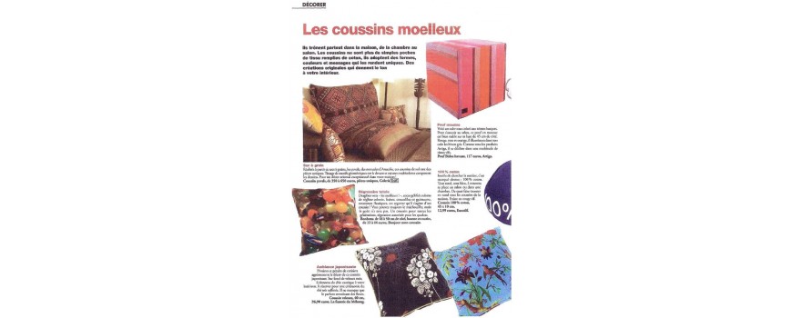 Les coussins moelleux