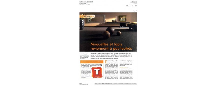 Moquettes et tapis reviennent à pas feutrés