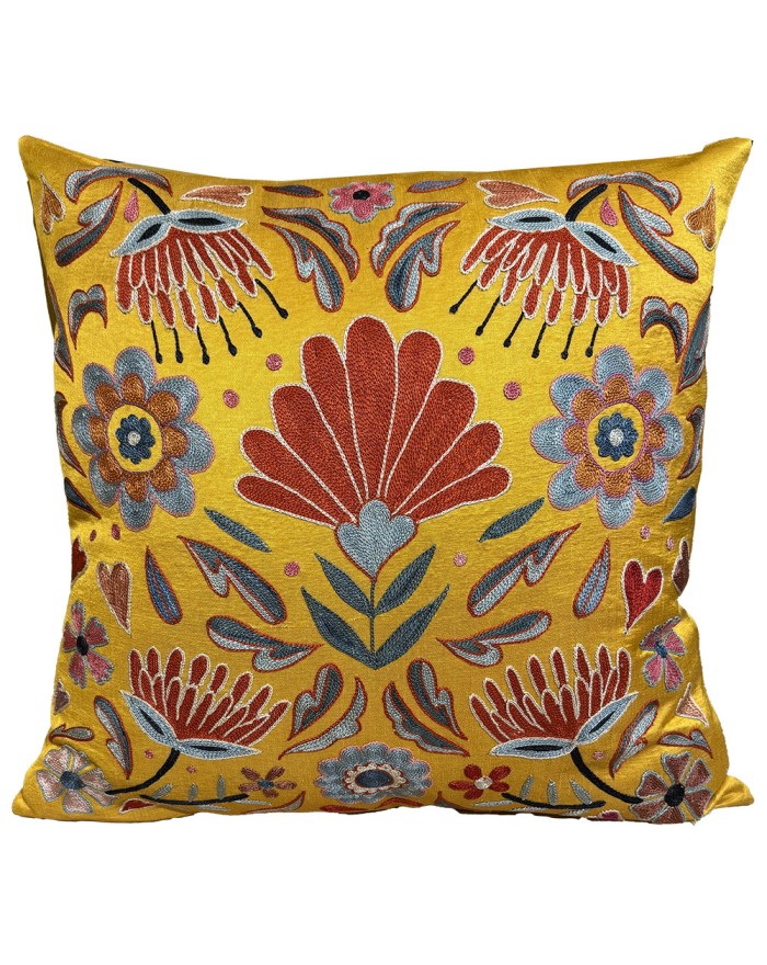 silk cushion