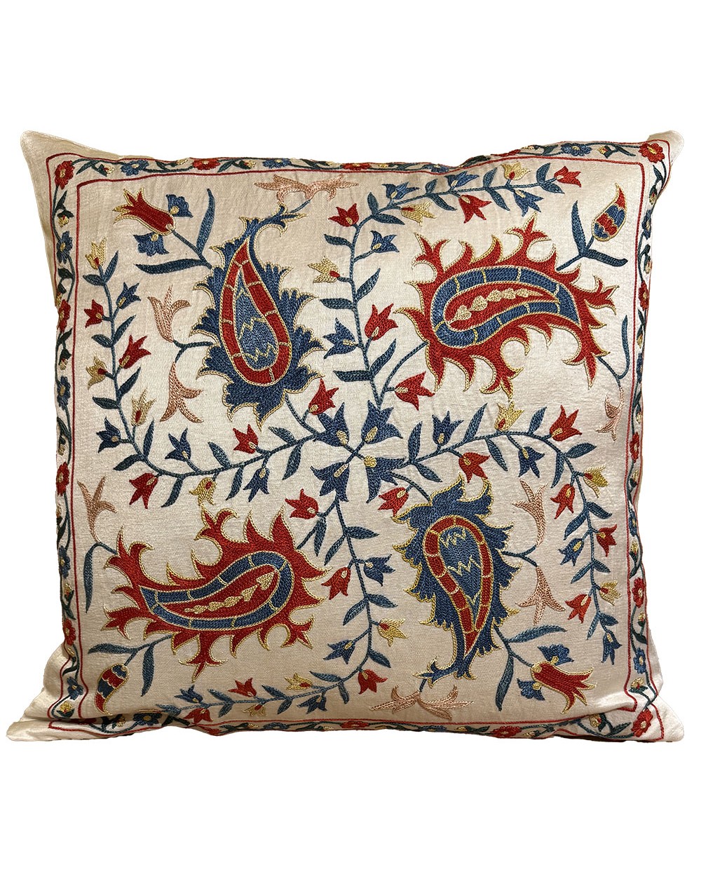 silk cushion