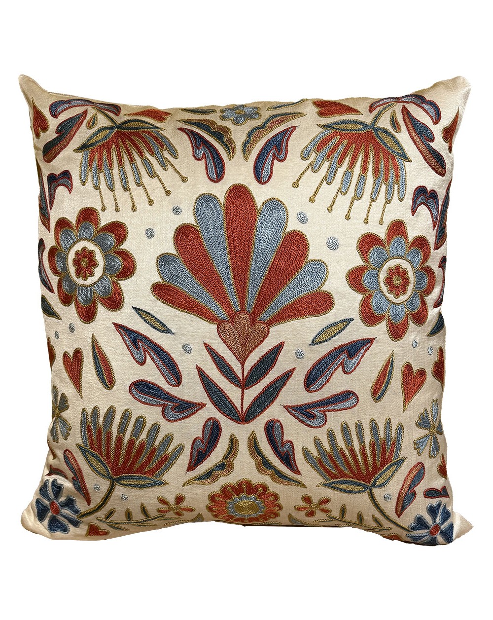 silk cushion