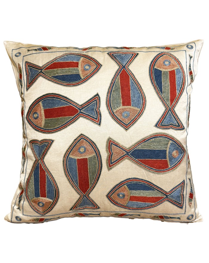 silk cushion