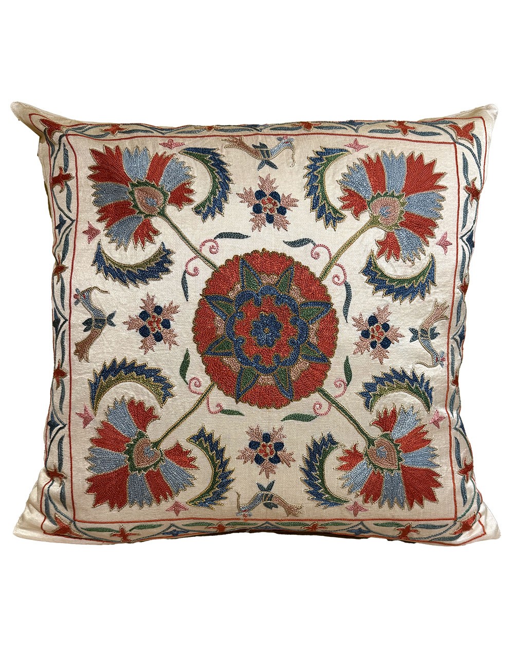 silk cushion