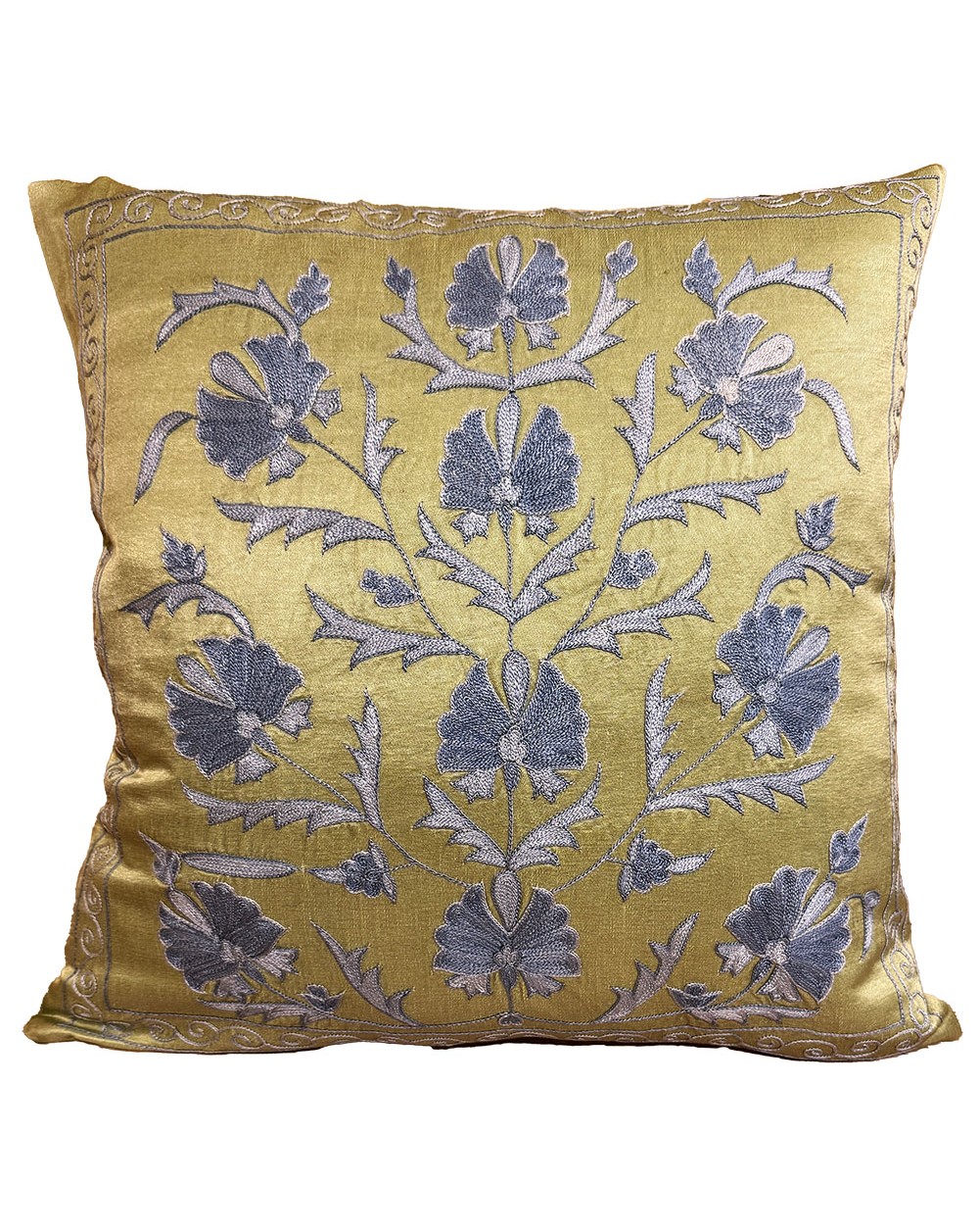 silk cushion