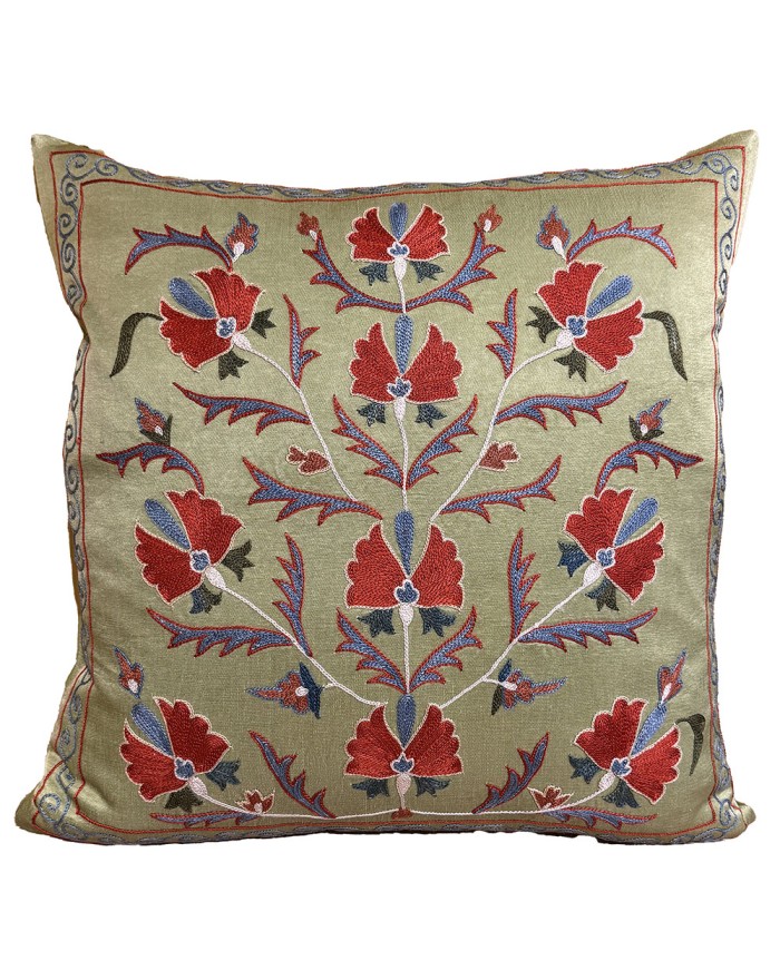 coussin en soie