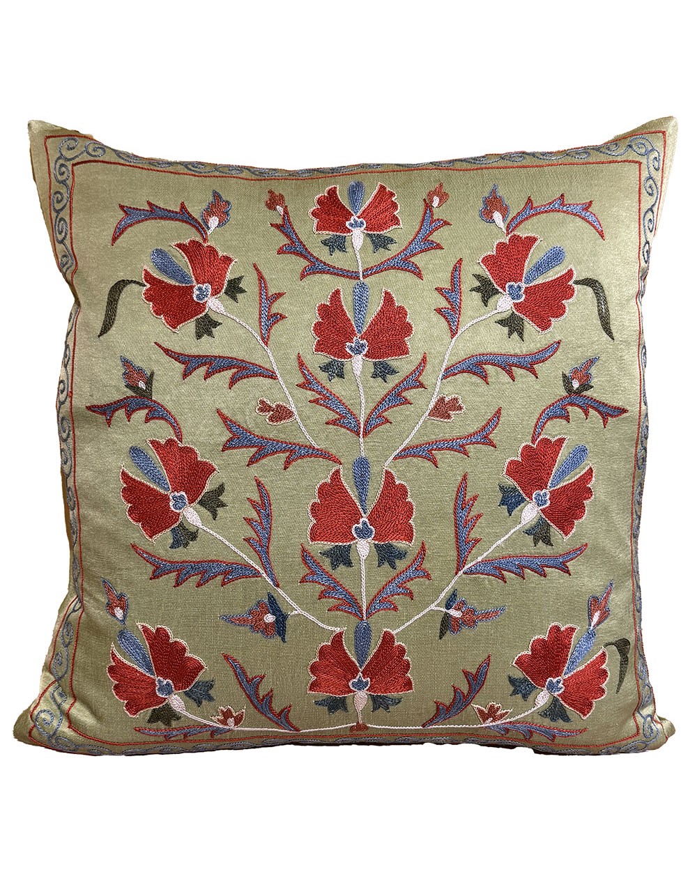 silk cushion