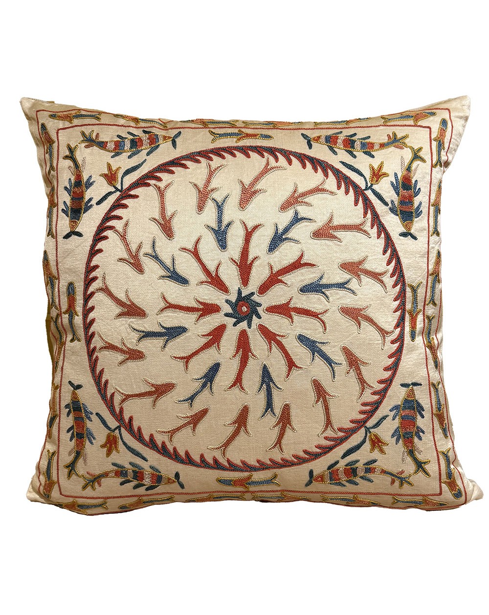 silk cushion