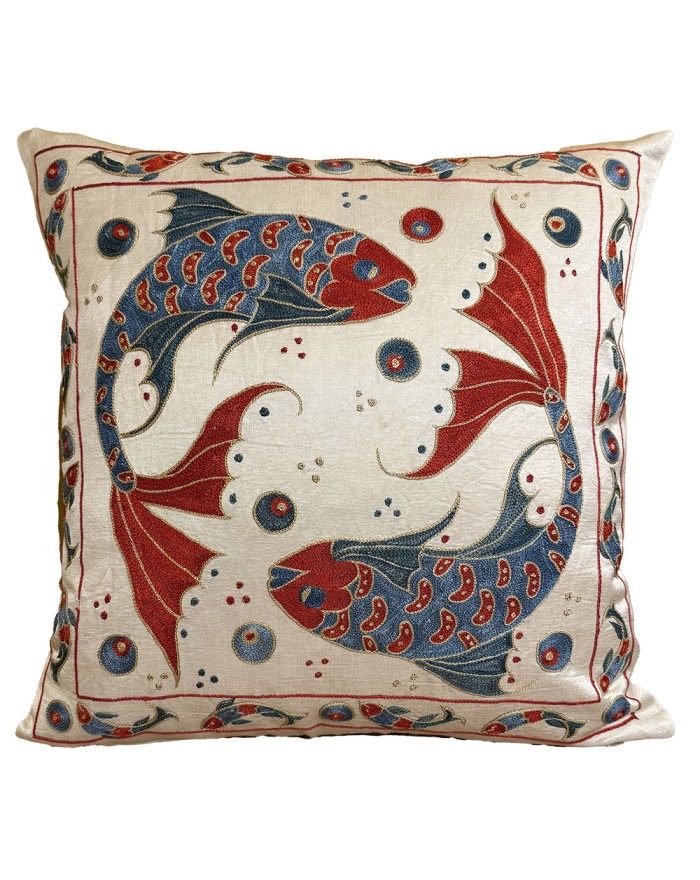 coussin en soie