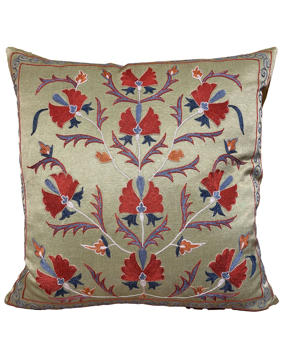 coussin en soie