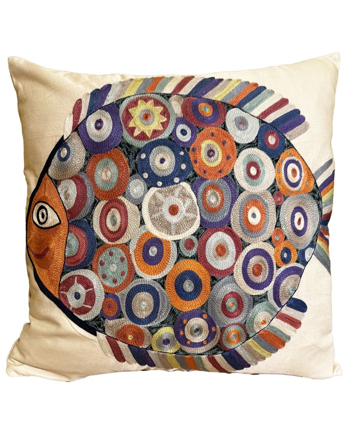 coussin en soie