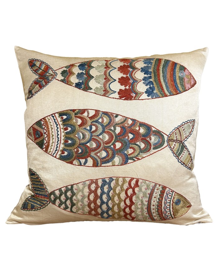 coussin en soie