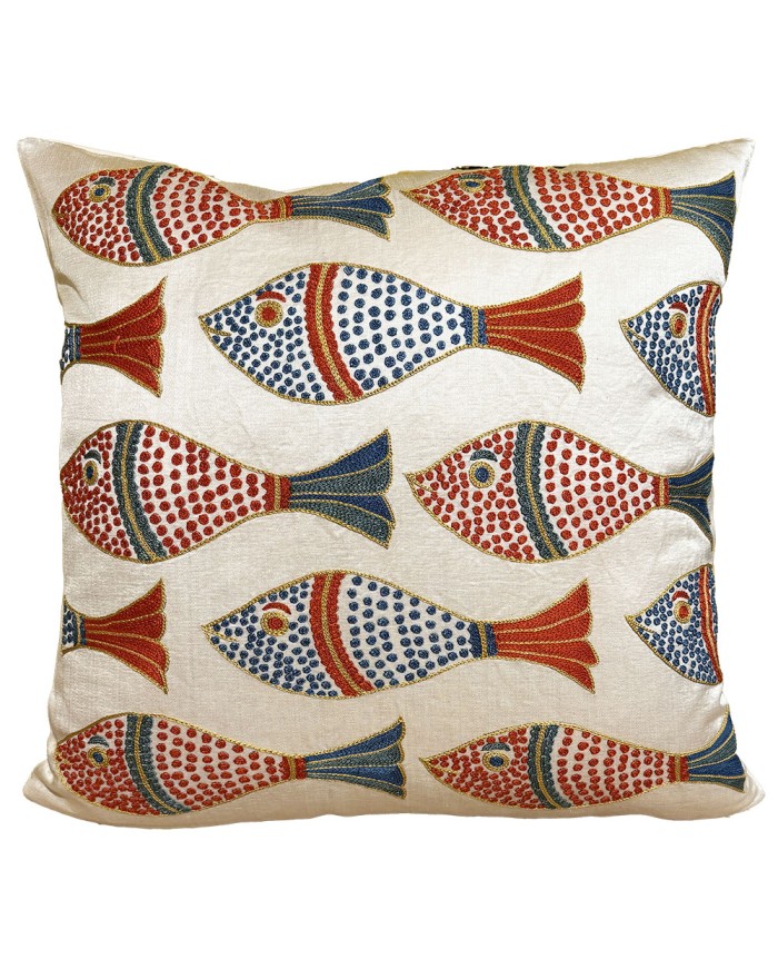 coussin en soie