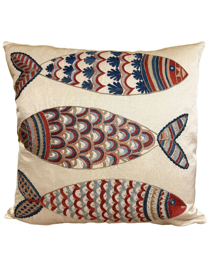 coussin en soie
