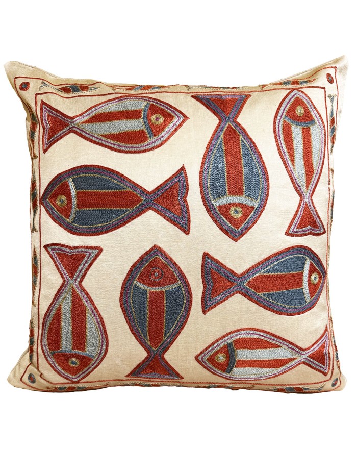 coussin en soie