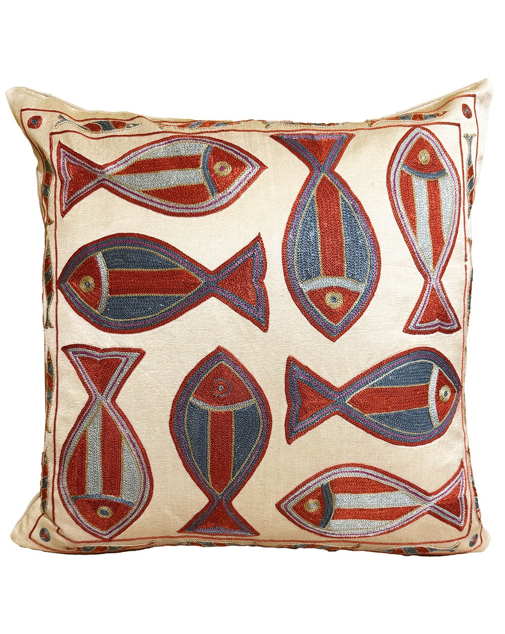coussin en soie