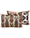 coussin suzani et ikat