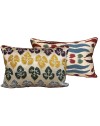 coussin suzani et ikat