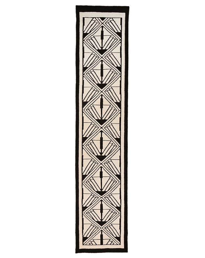grand tapis de couloir graphique