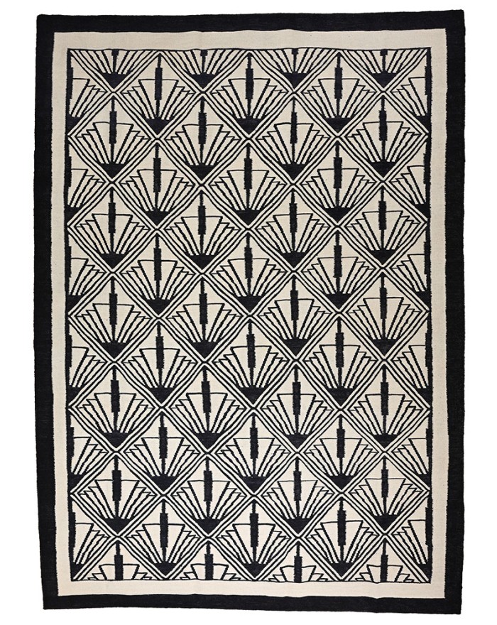 art deco rug