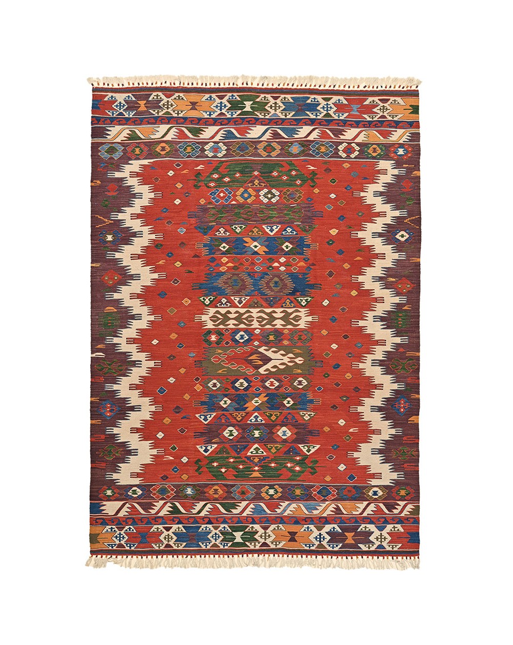 rug with natural dyes
