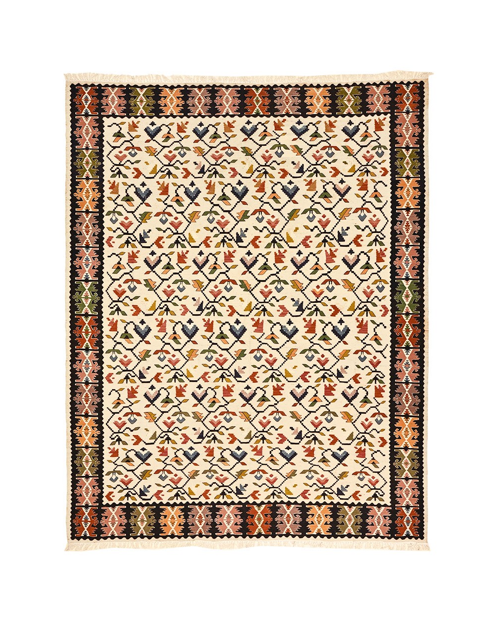 tapis ancien clair