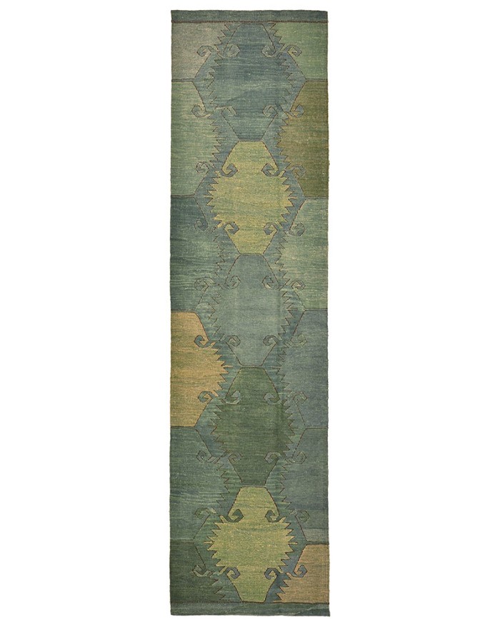 rug corridor size green