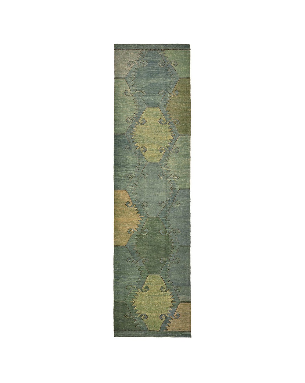 rug corridor size green