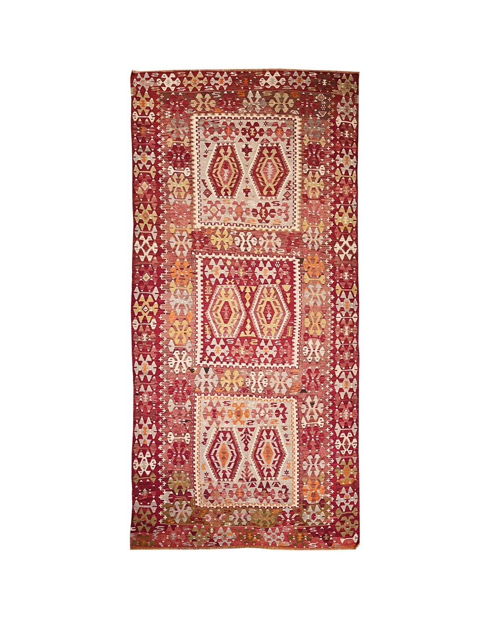 tapis avec des couleurs douces