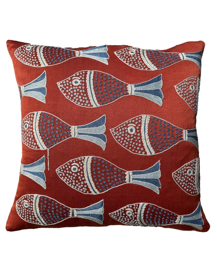 coussin en soie