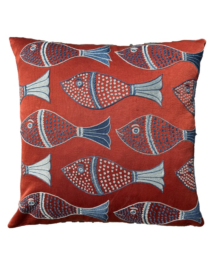 coussin en soie