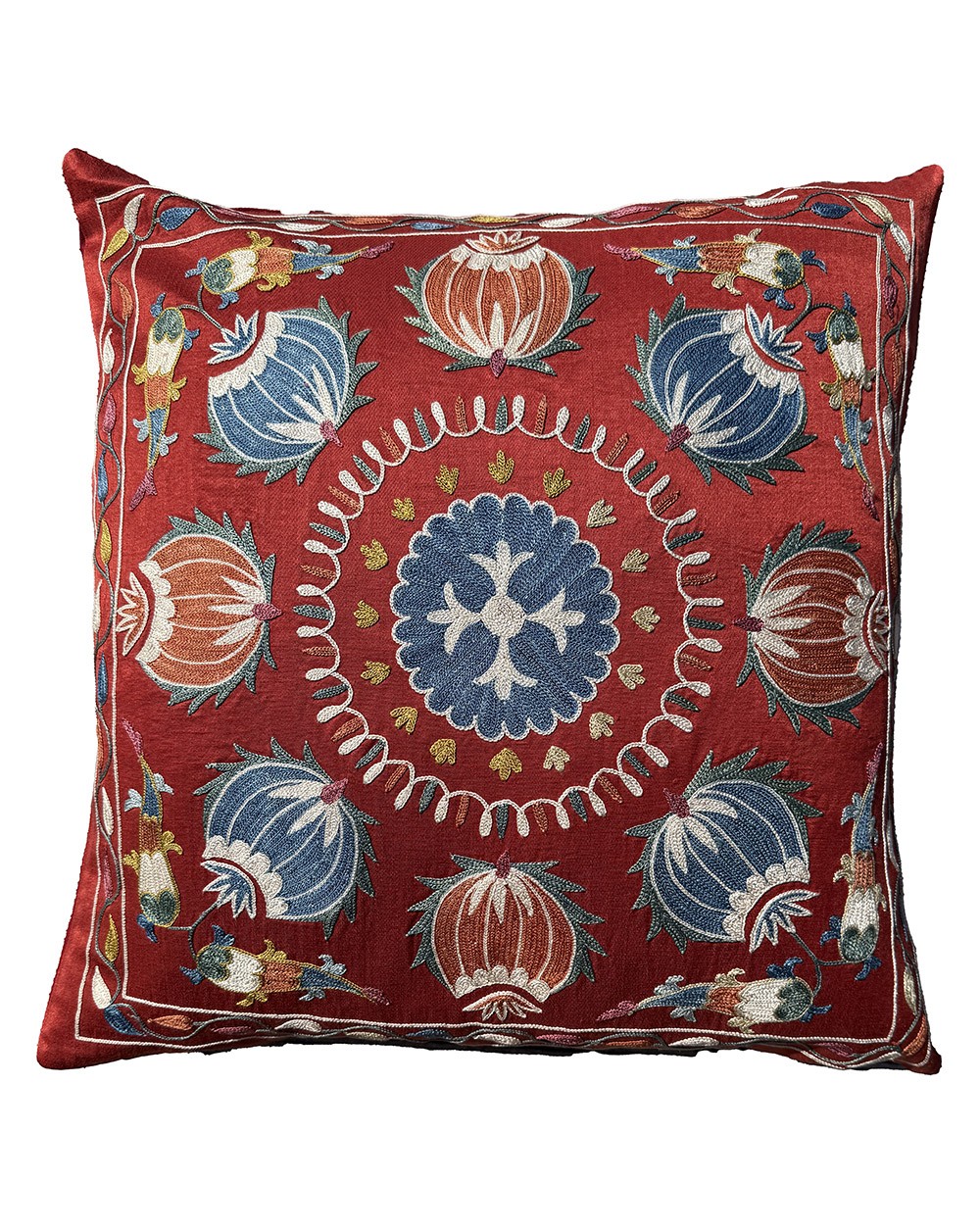 silk cushion