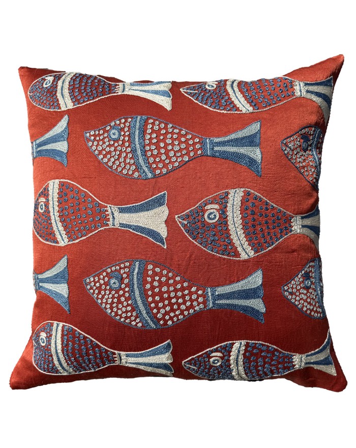 silk cushion