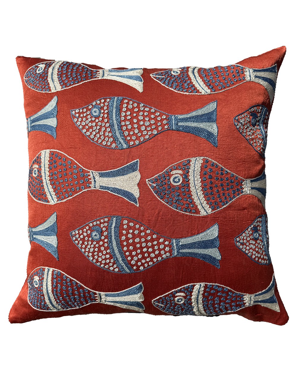 silk cushion