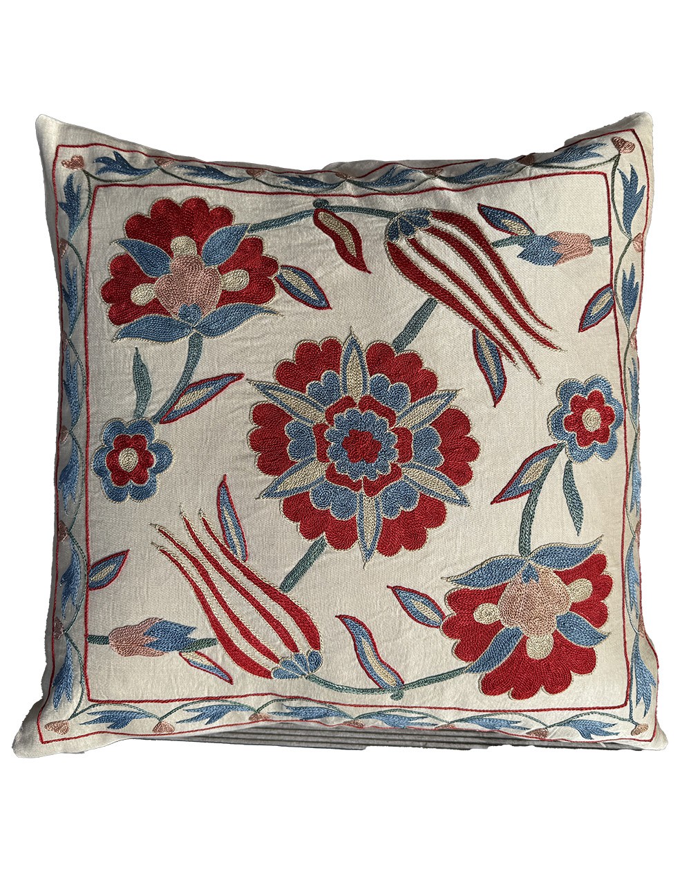 silk cushion