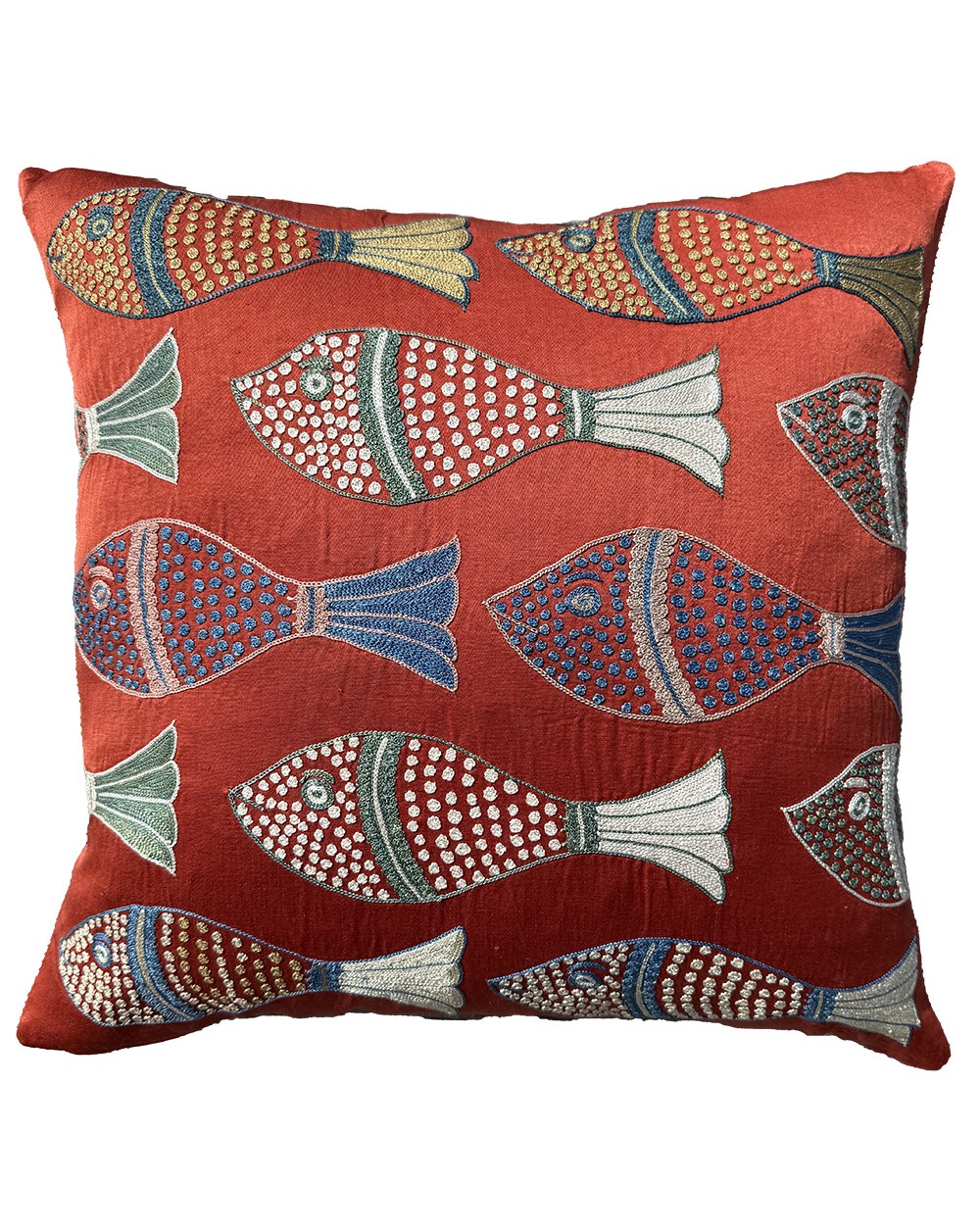 silk cushion