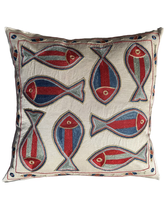 coussin en soie