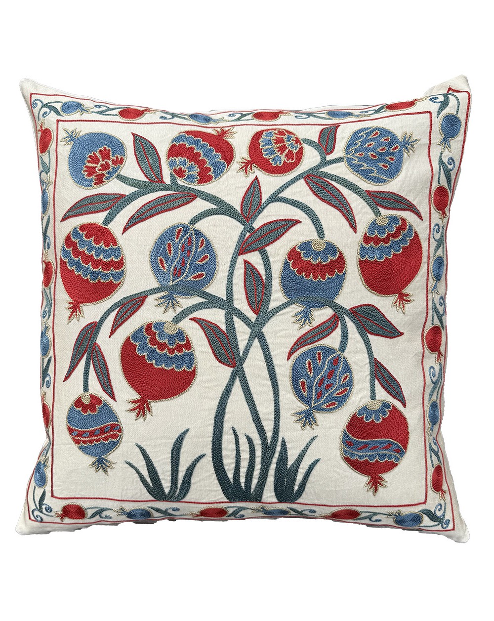 silk cushion