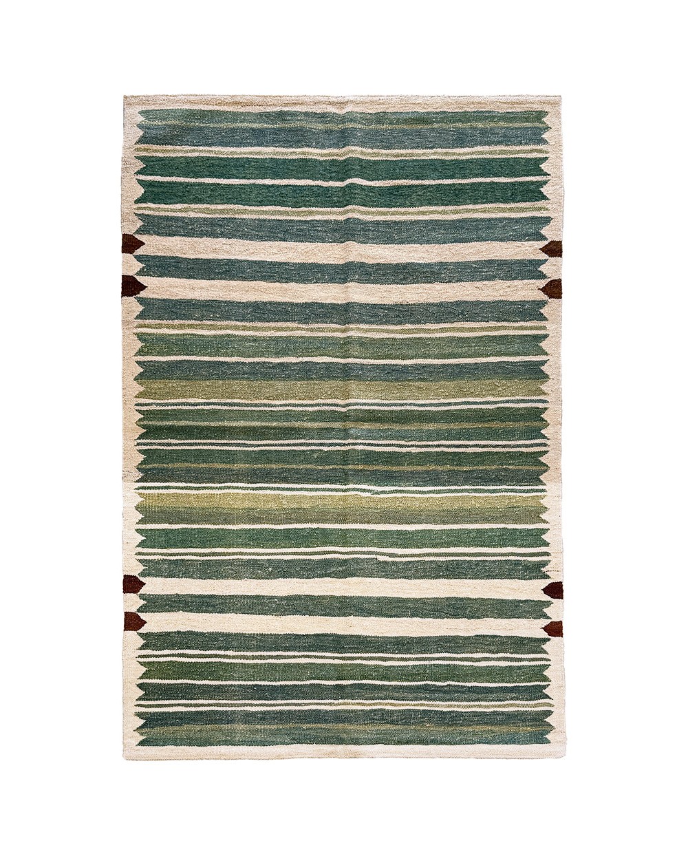 Alpe green - Kilim rug