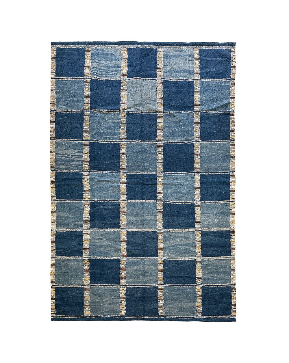 grand tapis bleu