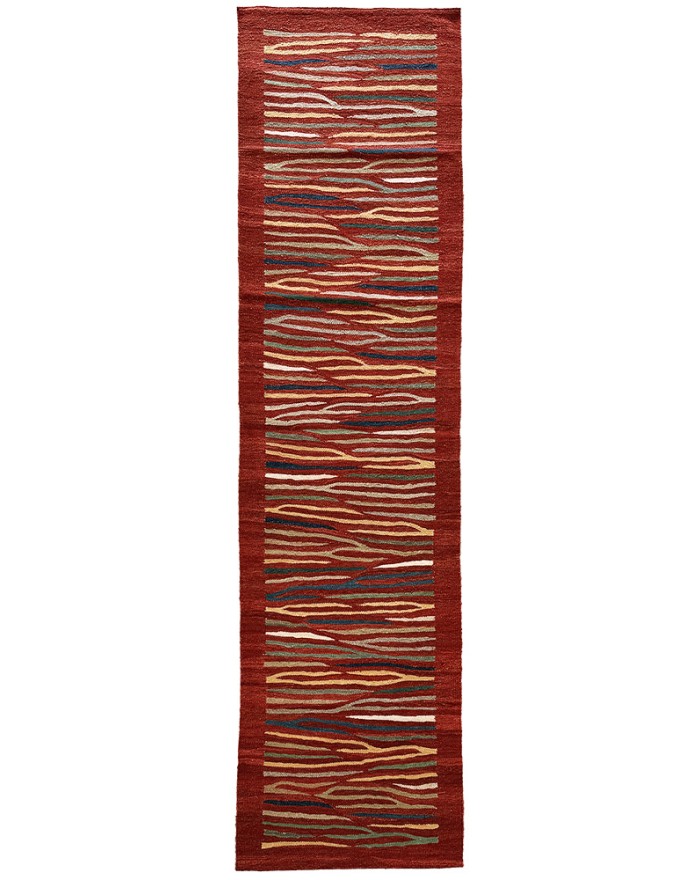 tapis de couloir rouge