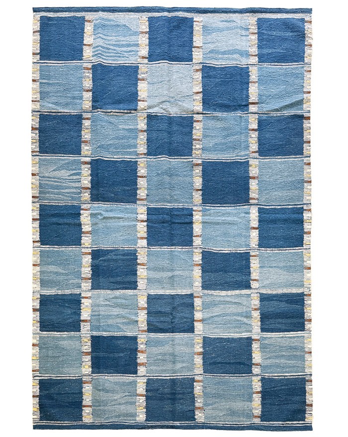 Faience Blue - New kilim
