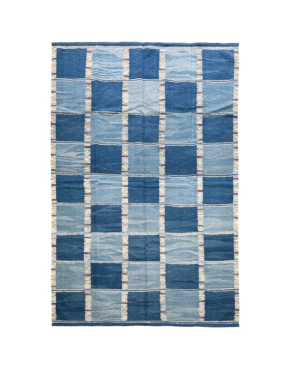 grand tapis bleu