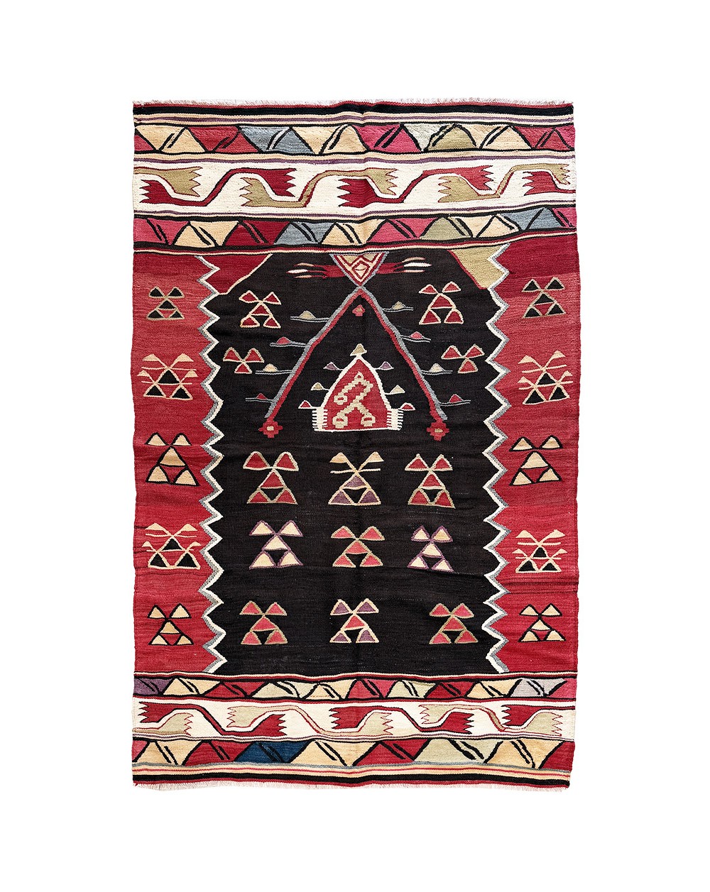 petit tapis ancien