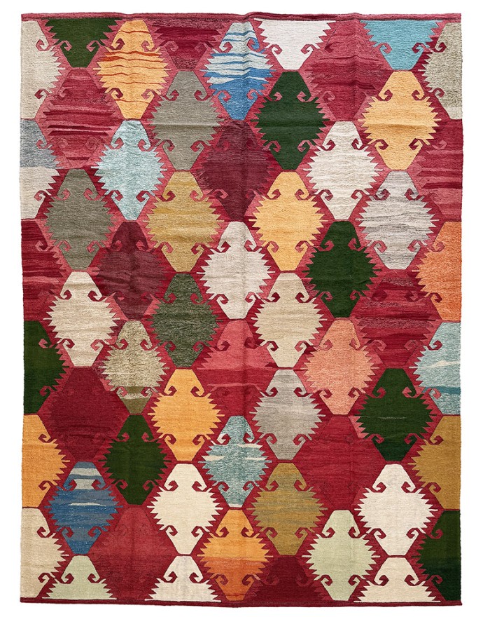 Elibelinde multicolore - Tapis kilim