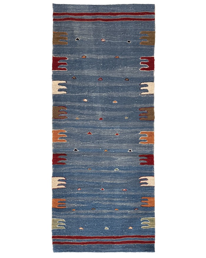 Constellation bleu - Tapis kilim
