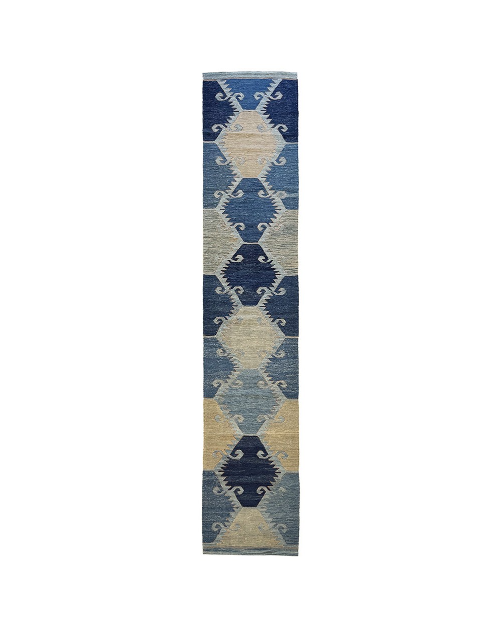 Elibelinde bleu - Tapis kilim