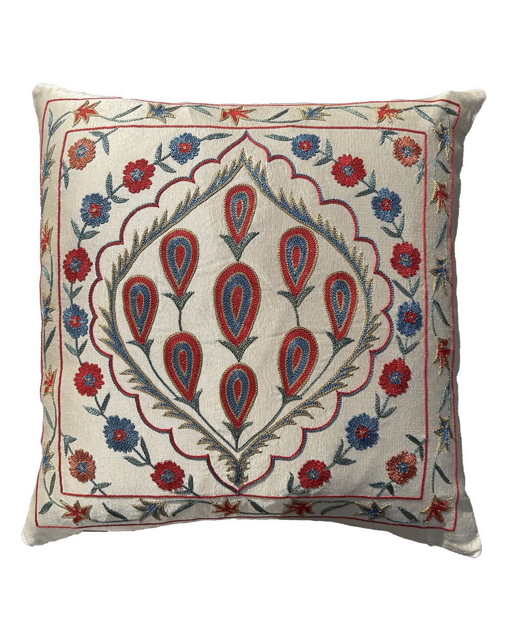silk cushion