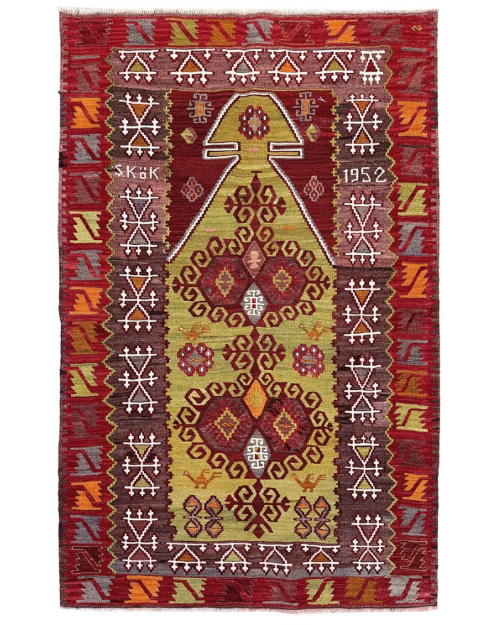 petit tapis ancien