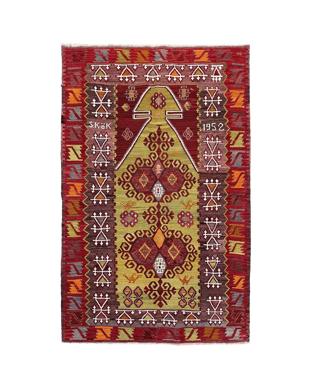 small antique rug