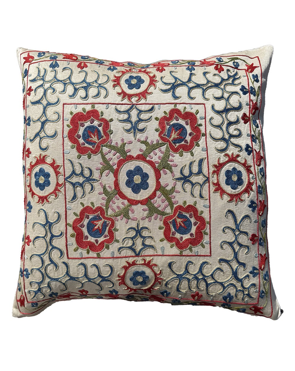 silk cushion